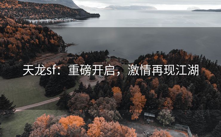 天龙sf：重磅开启，激情再现江湖