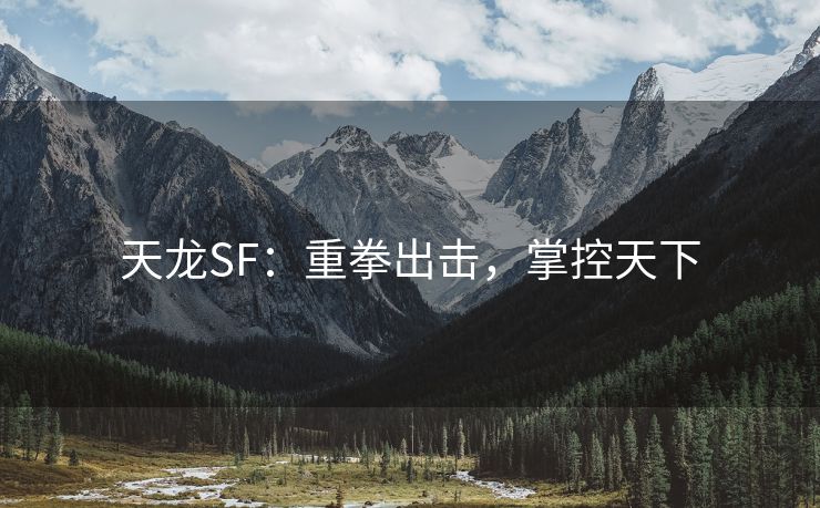 天龙SF：重拳出击，掌控天下